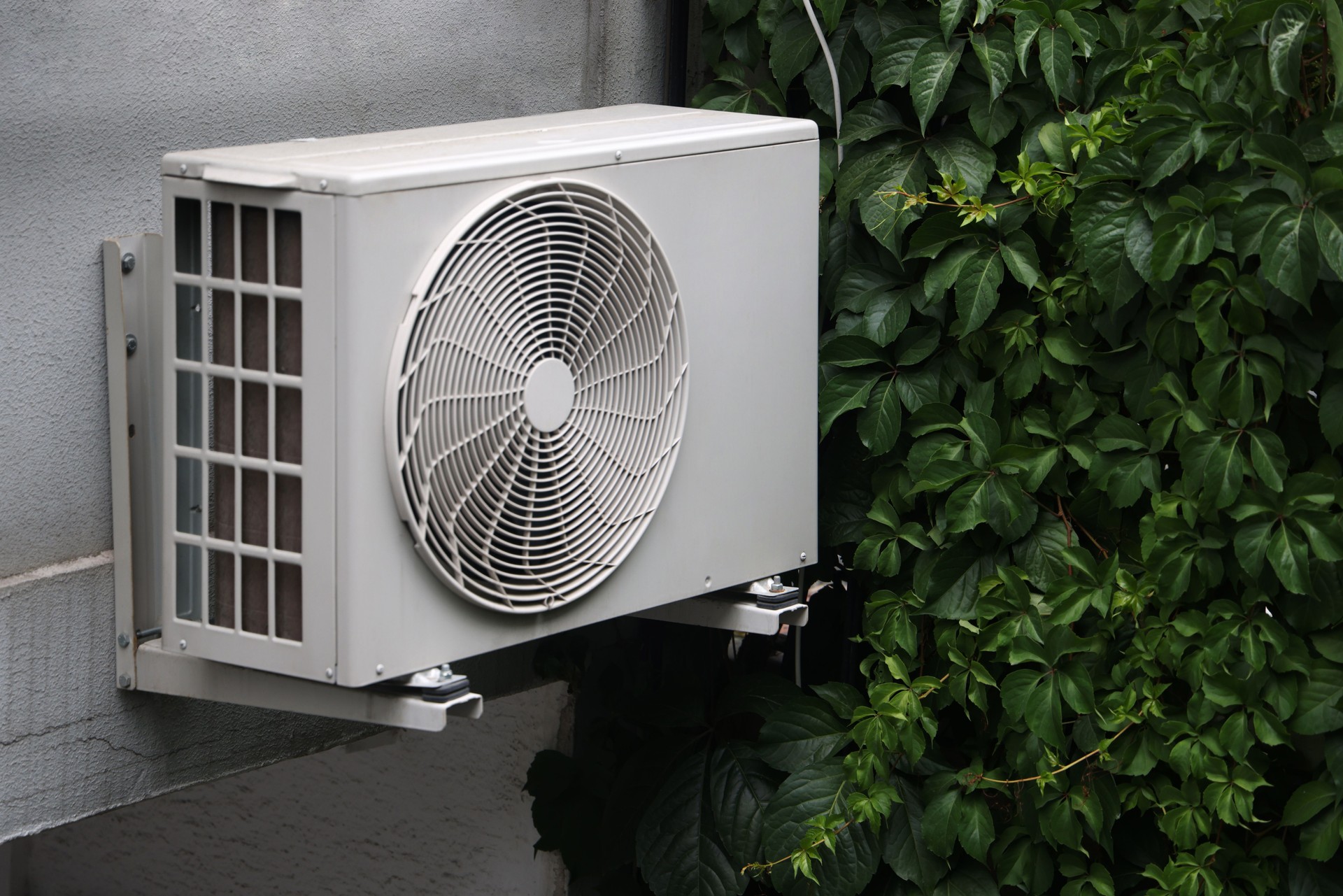 Home with a Air Source Heat Pump